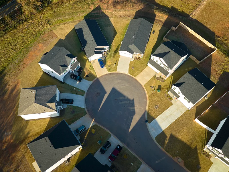 homes in a community